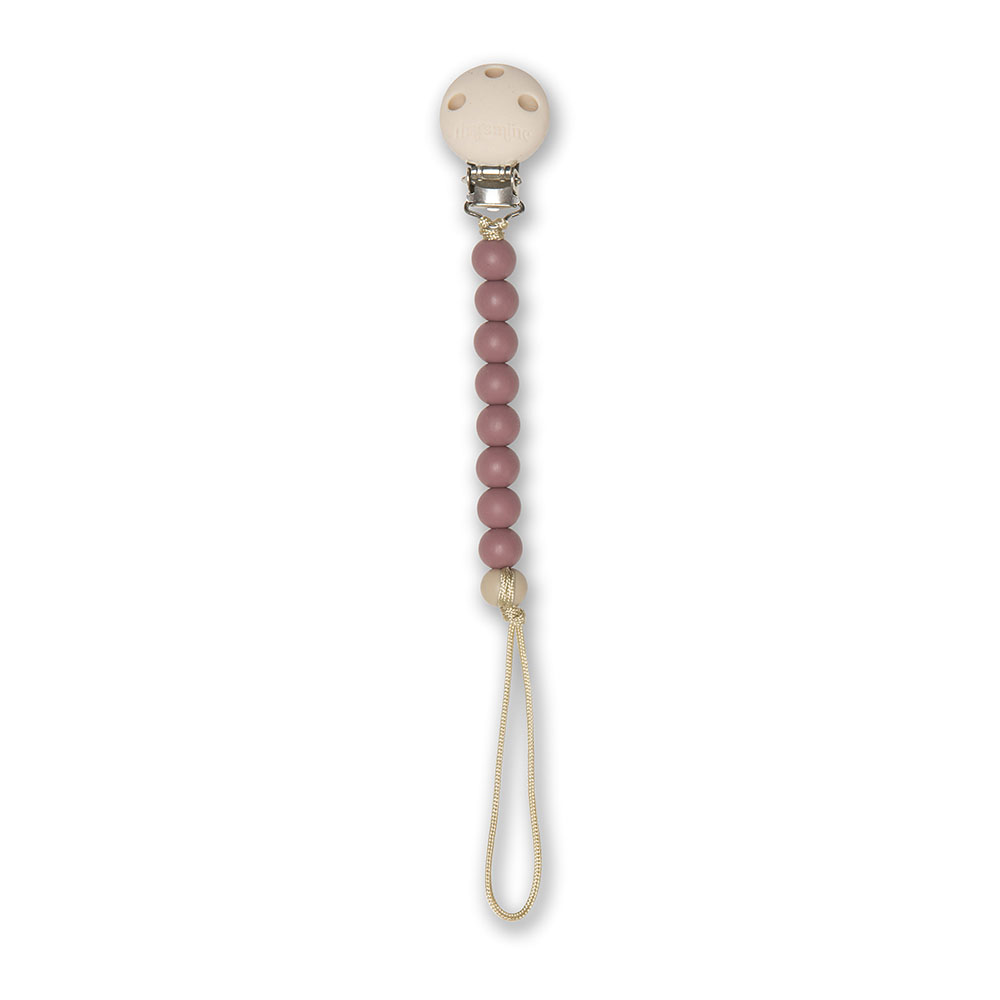 64f0952726a31Abel_pacifier_strap_Plum Abel suttesnor (One size) - That´s Mine