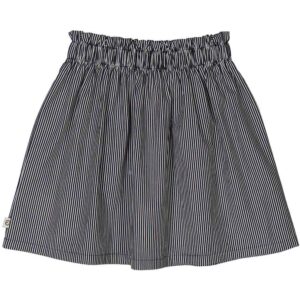 Organic stribet nederdel (4 år/104 cm) - Müsli by Green Cotton