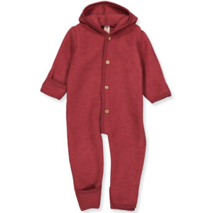 Organic uldfleece heldragt (50-56 cm) - Engel