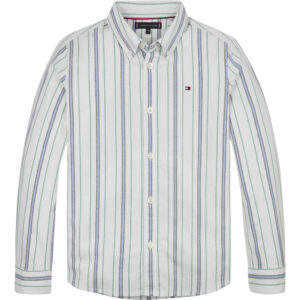 Organic skjorte (8 år/128 cm) - Tommy Hilfiger