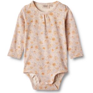 Organic Liv body (2 år/92 cm) - Wheat