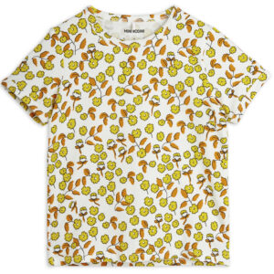 Organic Flowers t-shirt (80-86 cm) - Mini Rodini