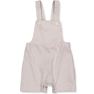 Organic stribet overalls (90 cm) - Joha
