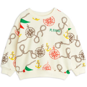 Organic Nautical sweatshirt (104-110 cm) - Mini Rodini