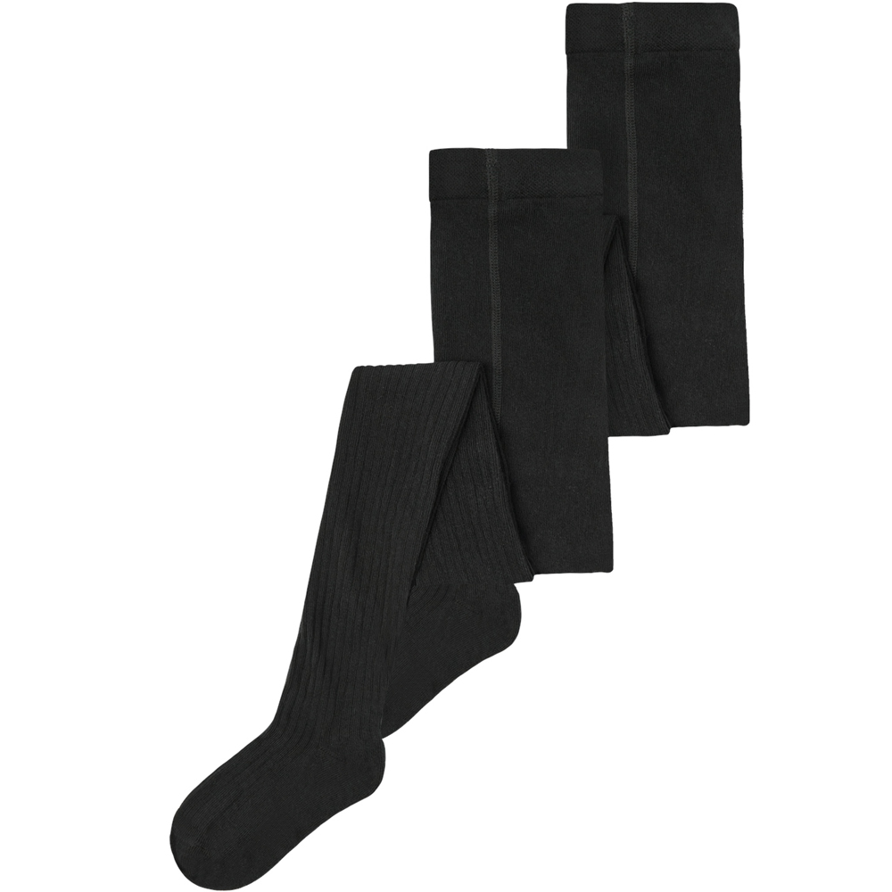 665846b06193fNAME-IT_NOOS2024_4078377_13211732 2-pak rib strømpebukser (134-140 cm) - Name it