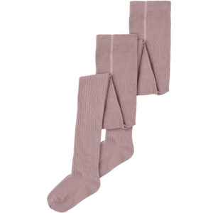 2-pak rib strømpebukser (74-80 cm) - Name it