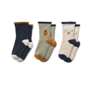 Eloy 3-pak babystrømper (17-18) - Liewood