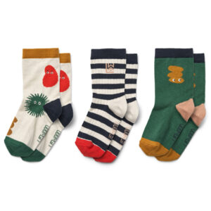 Silas 3-pak strømper (19-21) - Liewood