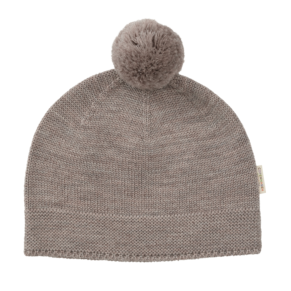 665eb01389b43KNITTED_BEANIE_WITH_POMPOM_NATURAL_MELANGE Merinould hue (48-50 cm) - Copenhagen Colors
