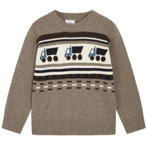 Organic HCPelle strikbluse (5 år/110 cm) - Hust & Claire