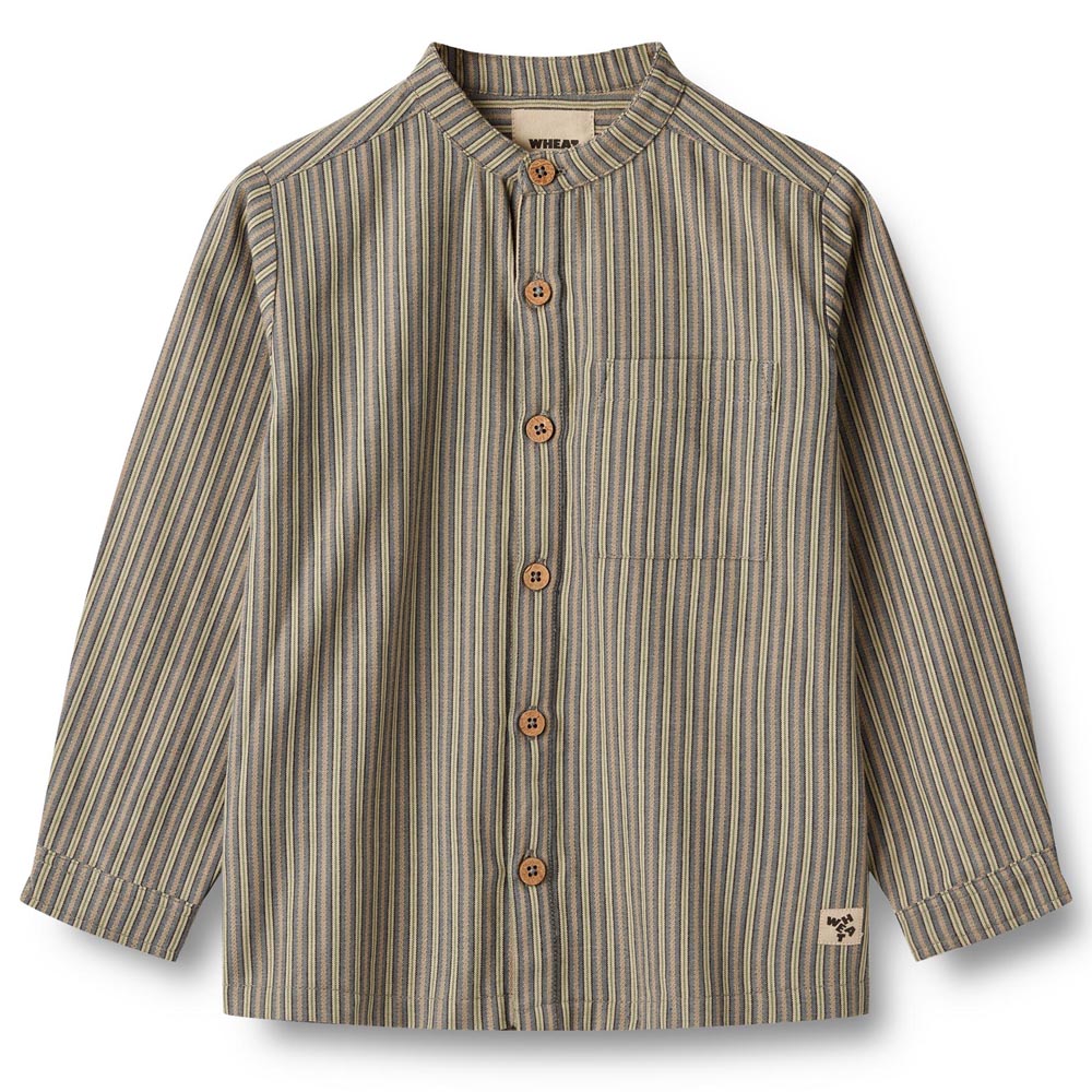 Organic Willum skjorte (5 år/110 cm) - Wheat