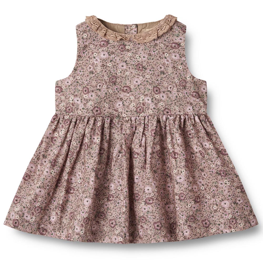 Organic Elma kjole (18 mdr/86 cm) - Wheat