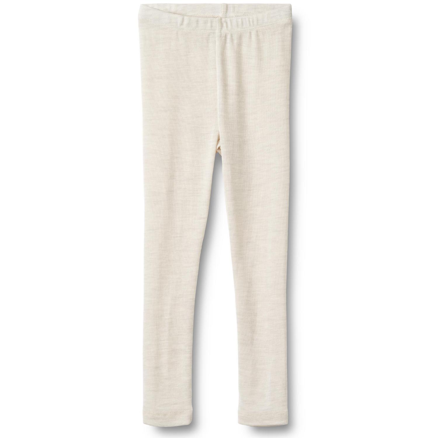 Agi Merinould leggings (3 år/98 cm) - Wheat