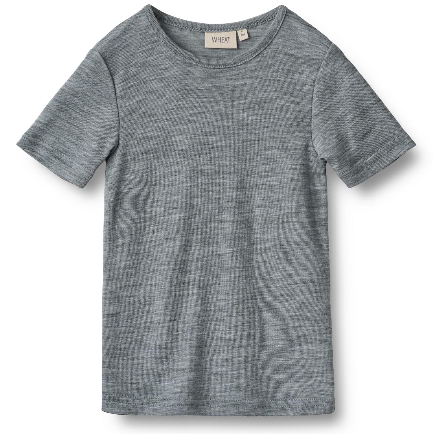 Seo Merinould t-shirt (4 år/104 cm) - Wheat