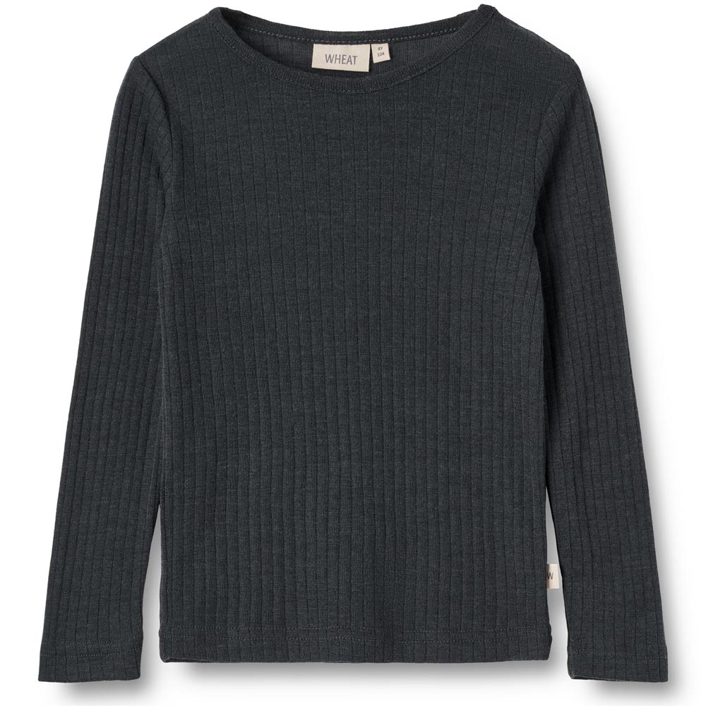 Alfie Uld/Silke bluse (2 år/92 cm) - Wheat