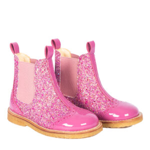 Glitter chelsea støvler (26) - angulus