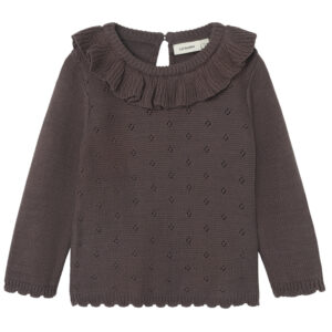 Organic NMFLaguna strikbluse (2 år/92 cm) - Lil' Atelier