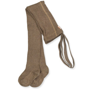 Organic Hippy strømpebukser med seler (1-2 år) - Silly Silas