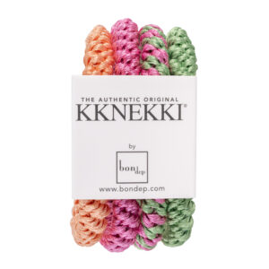 Kknekki 4-pak hårelastikker (One size) - Bon Dep