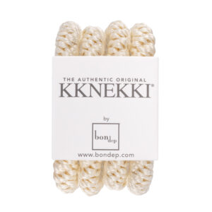 Kknekki 4-pak hårelastikker (One size) - Bon Dep