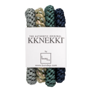 Kknekki 4-pak hårelastikker (One size) - Bon Dep