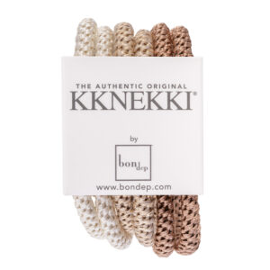 Kknekki 6-pak hårelastikker (One size) - Bon Dep