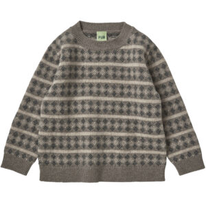 Merinould striktrøje (100) - Fub