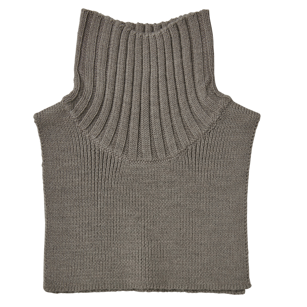 66c45af039fe28224_AW_neck_warmer_hazel_melange Merinould halsedisse (110-120 cm) - Fub