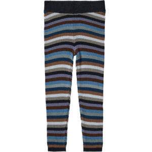 Stribet merinould leggings (90) - Fub