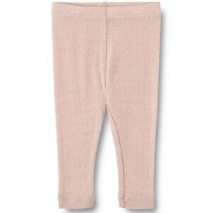 Agi Uld/Silke leggings (6 mdr/68 cm) - Wheat