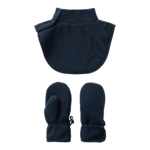 NMNMar fleecevanter og halsedisse (1-2 år) - Name it