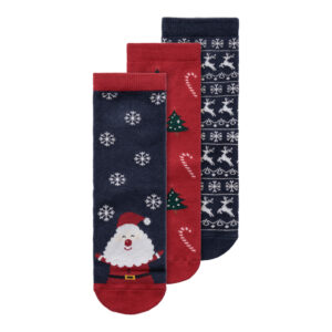 NMNRichristmas 3-pak strømper (19-21) - Name it