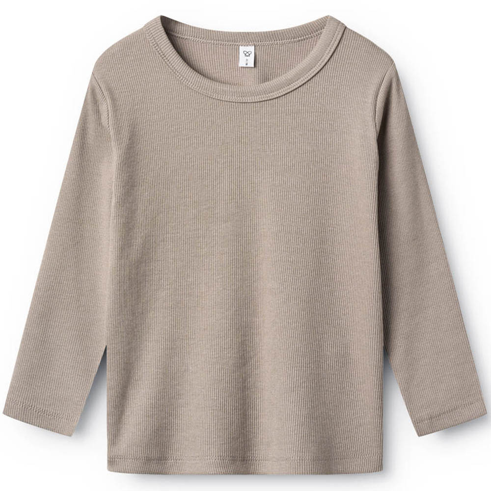 66e95d7377ac0201-2024_Milano_Purple_Beige_Mel Milano bluse - modal rib (18 mdr/86 cm) - House of Kids