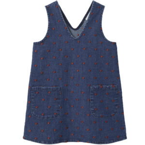 NMFLiva denim kjole (2 år/92 cm) - Lil' Atelier