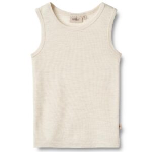 Iggy Merinould undertrøje (2 år/92 cm) - Wheat