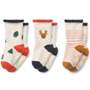 Eloy 3-pak babystrømper (17-18) - Liewood