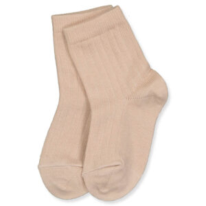 Rose dust rib strømper (22-24) - Mp Denmark