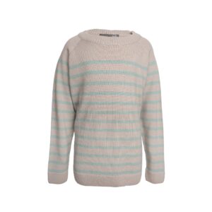 Bertil bluse, 100% merinould - cream oatmeal / 98 - Hanevild