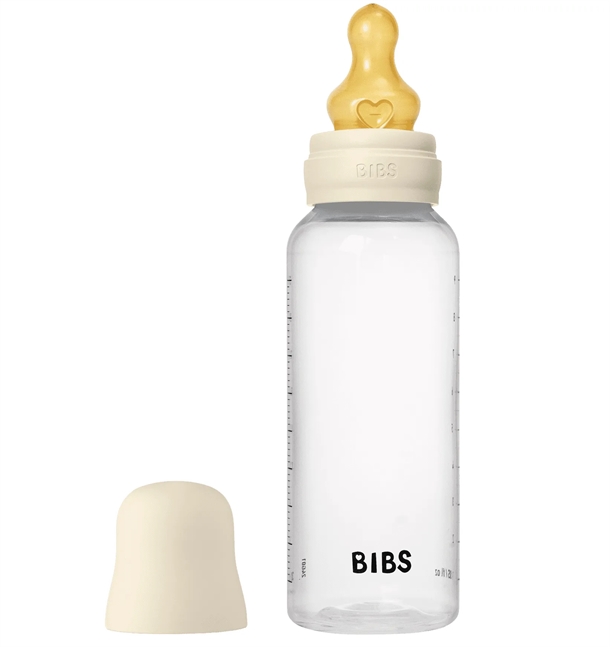 Bibs-Sutteflaske-270-ml-Naturgummi-Ivory Bibs Sutteflaske - 270 ml - Naturgummi - Ivory - Bibs