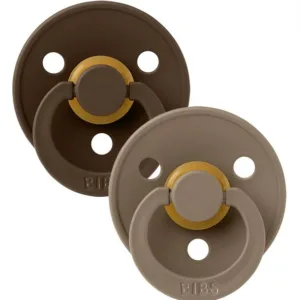 Bibs sutter - Str. 2 - Colour - Mocha/Dark Oak - 2-pak - Bibs