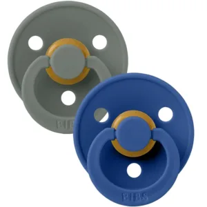 Bibs Sutter Colour Runde 2-pak Pine/Cornflower - Bibs