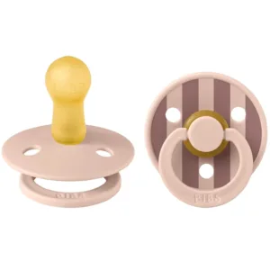 Bibs Sutter - Studio Colour str. 2 - rund - 2-pak - Blush Mix - Bibs