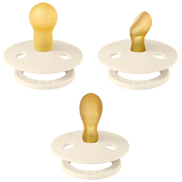 Bibs-Try-It-3-pak-Ivory Bibs Try It - 3-pak - Ivory - Bibs