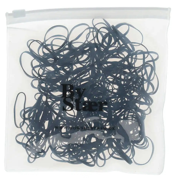 By-Staer-Silikoneelastikker-Sort By Stær Silikoneelastikker Sort (200 stk.) - Bow's by Stær