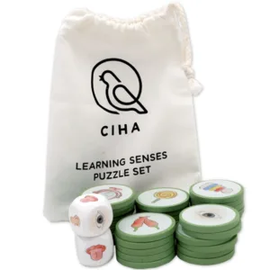 Ciha læringsspil - Lær om sanserne - Ciha