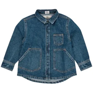 Copenhagen Colors Cowboy Jakke - Jeans Jacket - Indigo Blue Washed - Copenhagen Colors