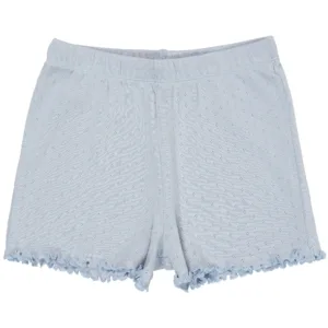 Copenhagen Colors shorts - Summer Pointelle - Dusty Blue - Copenhagen Colors