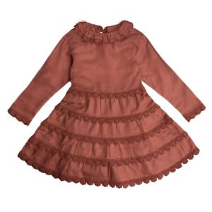 Dagmar kjole - rust / 86 - Hanevild