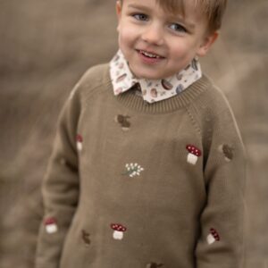 Efterårs bluse - coriander / 62 - Hanevild