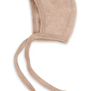 Engel Hue - Uld - Baby Bonnet Sand Melange - Engel